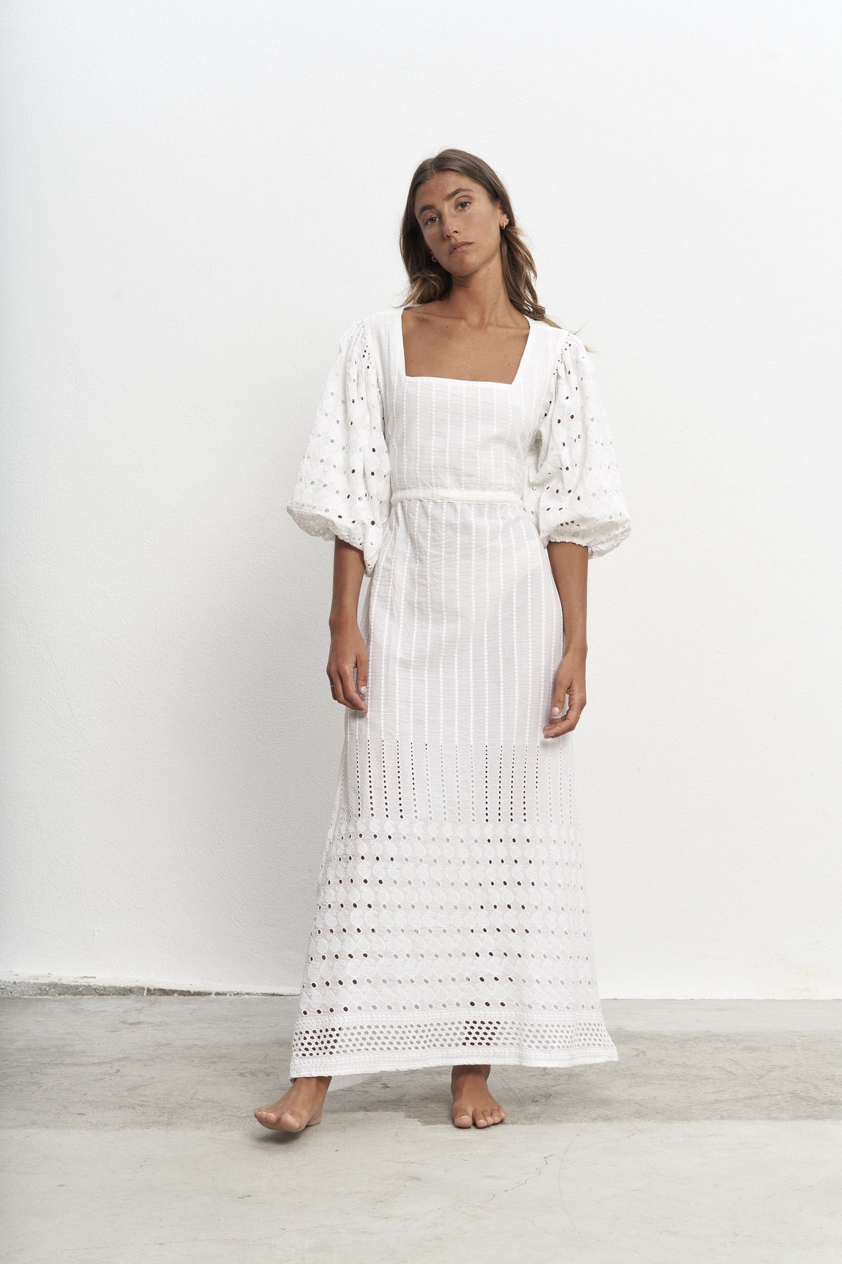 Bruna Dress White