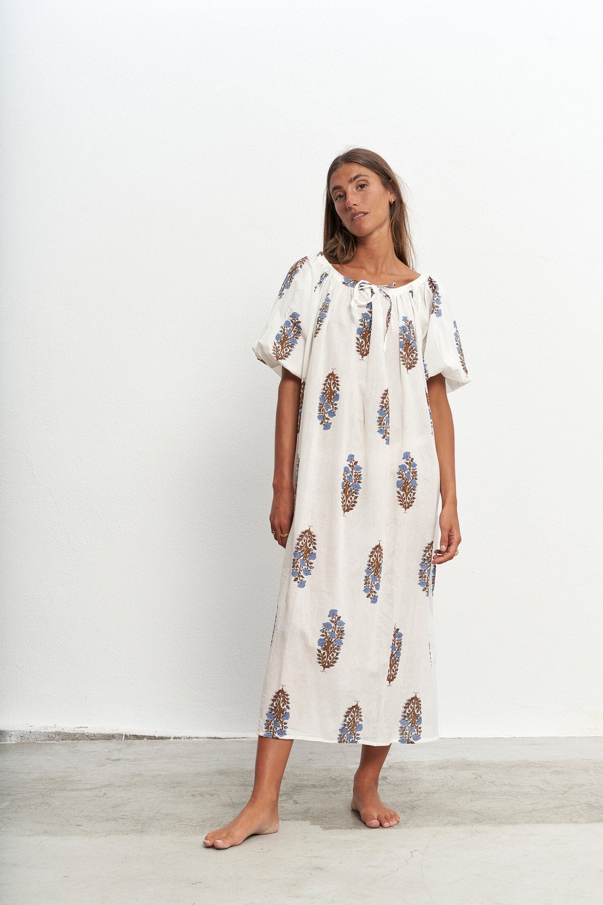Justina Dress Blue