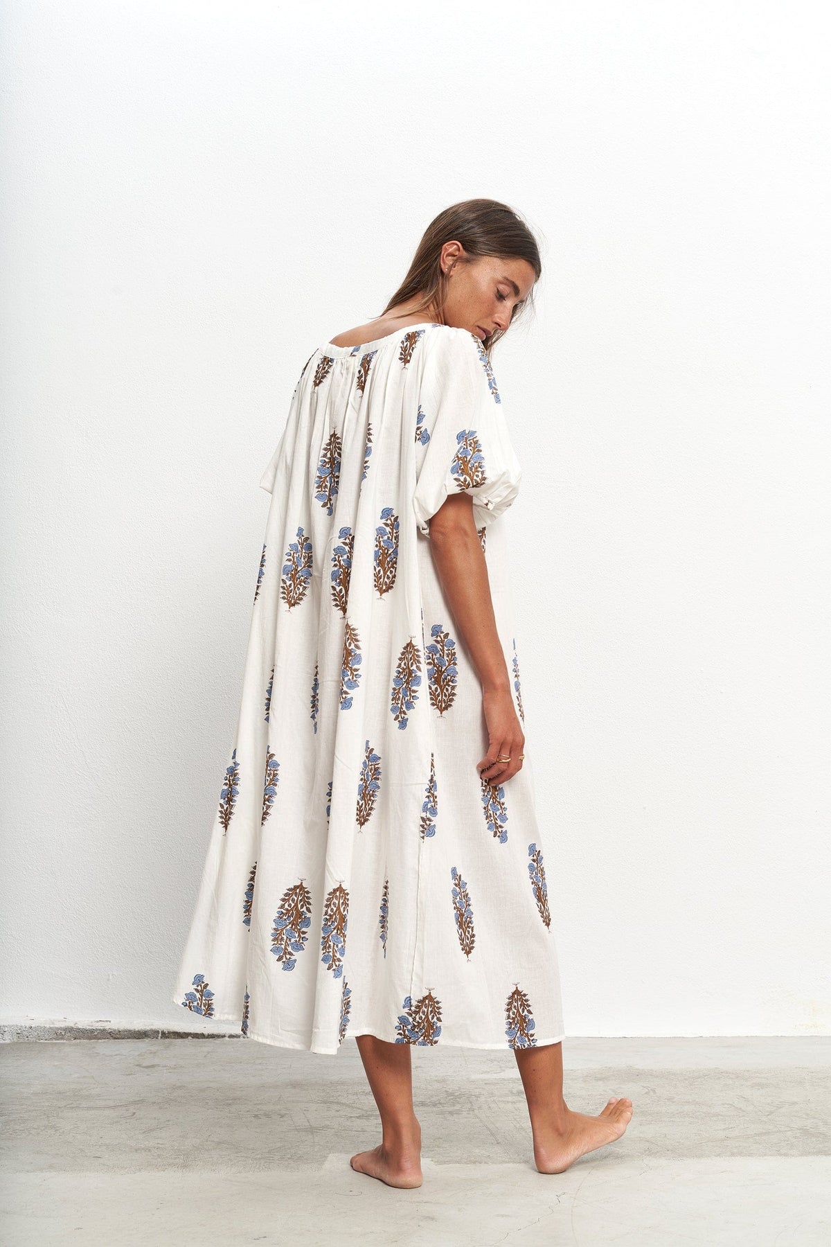 Justina Dress Blue