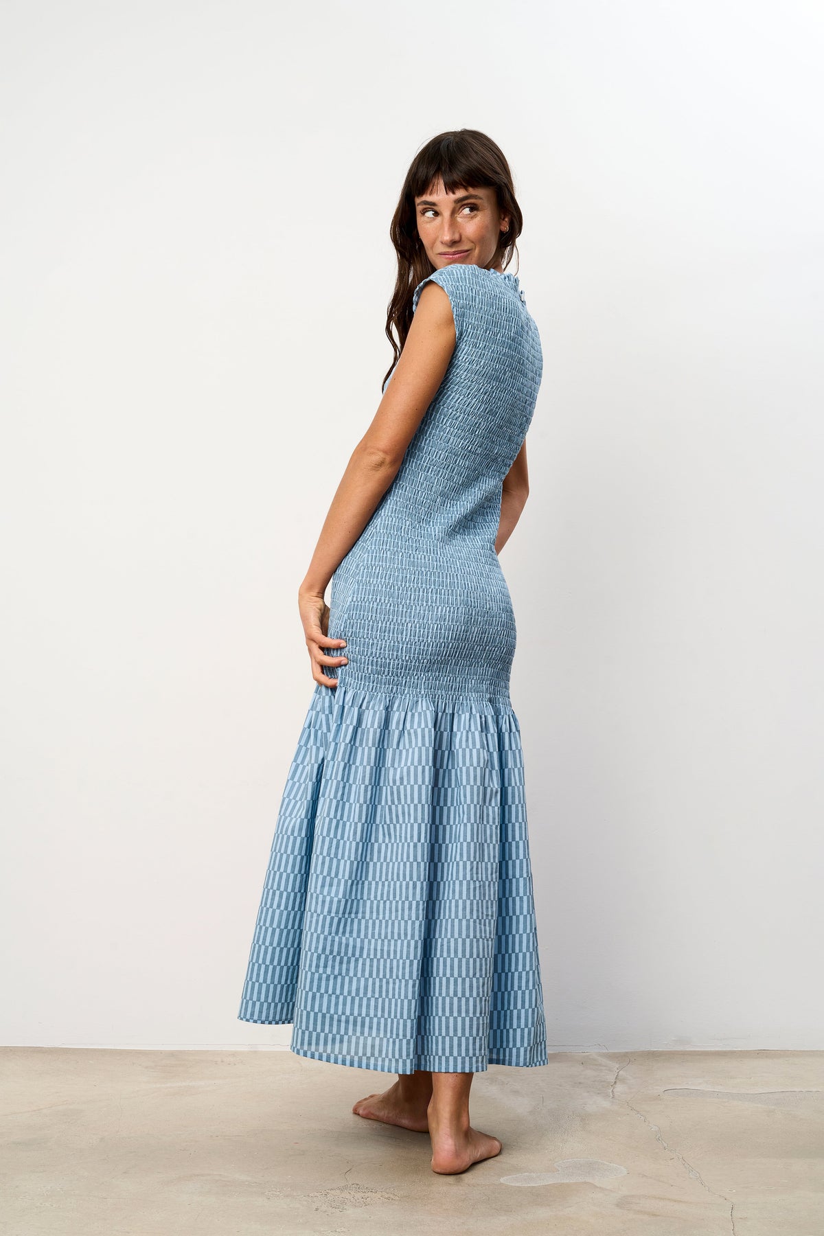 Emma Dress Blue