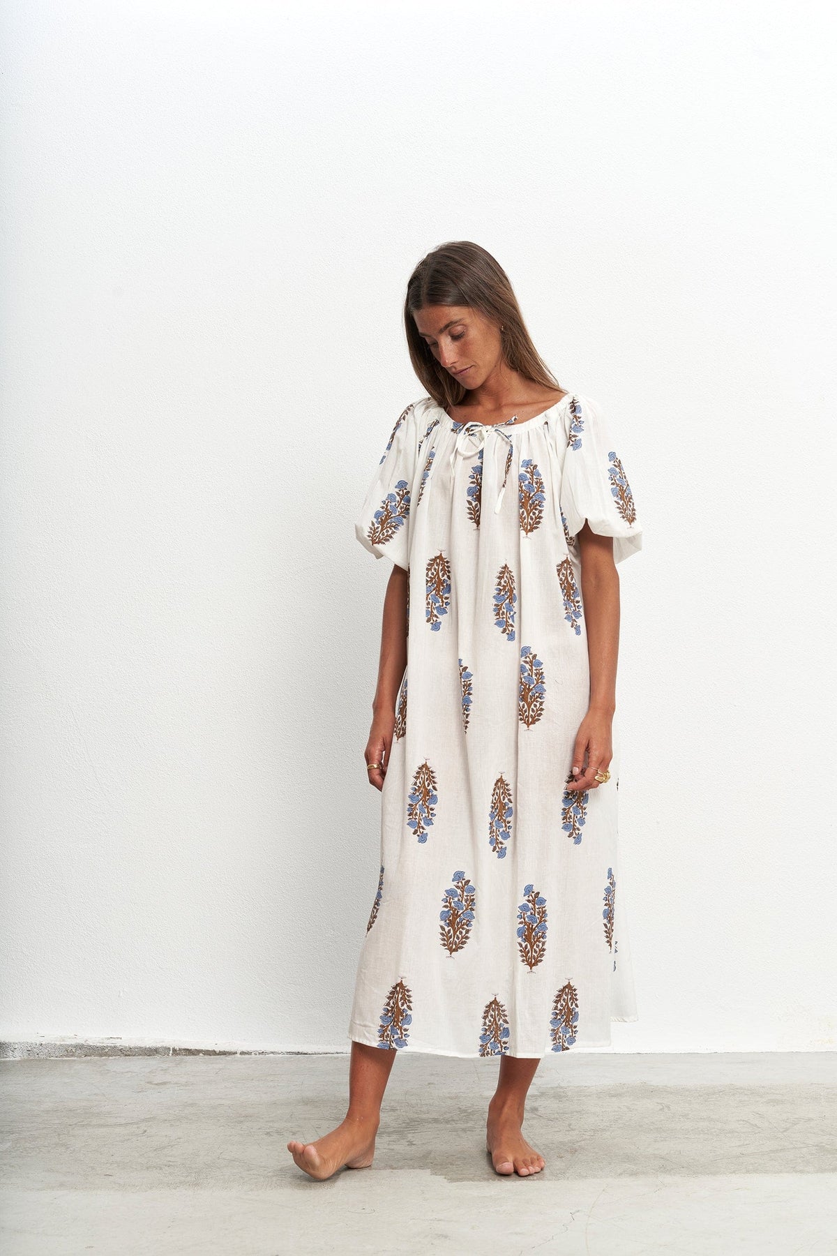 Justina Dress Blue
